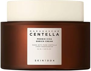 SKIN1004 Probio Cica Enrich Cream 1.69 fl.oz, 50ml, Korean Face Moisturiser, Night Face Cr
