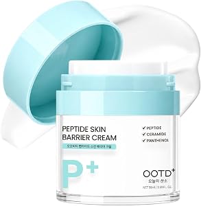 #OOTD Peptide Moisturizer Cream for Face, Dry Sensitive Skin Barrier Protection Cream, Hyd