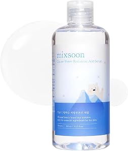 mixsoon Glacier Water Hyaluronic Acid Serum-Deep Hydration and Cooling for Face, Hydration