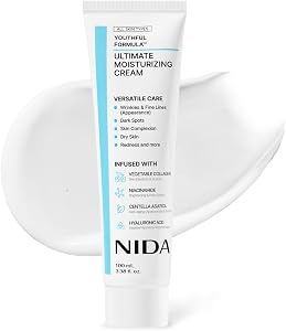 NIDA Youthful Formula Ultimate Moisturizing Cream | Centella Asiatica, Niacinamide, Hyalu
