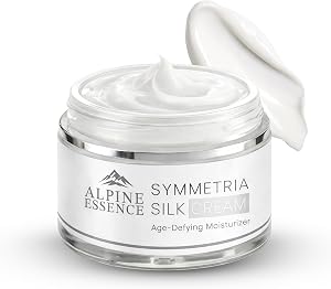 Alpine Essence Symmetria Silk Face Cream 1.7 oz - Italian Luxury Moisturizer with Peptides