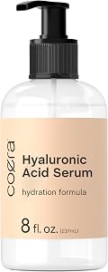 Coera Hyaluronic Acid Serum | 8 fl oz | Moisturizing and Hydrating | For Face, Skin, Hair