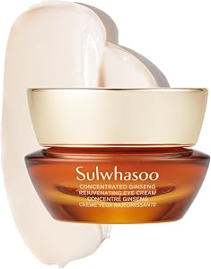 Sulwhasoo Concentrated Ginseng Rejuvenating Eye Cream- Korean Ginseng & Peptide Anti-A