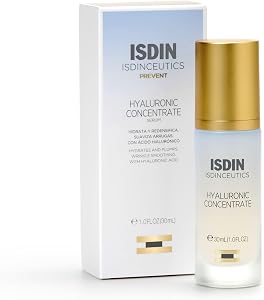Isdinceutics Hyaluronic Concentrate, Lightweight Face Serum with Hyaluronic Acid, 1.0 FL O