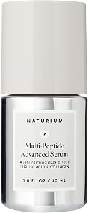 Naturium Multi-Peptide Advanced Serum, Firming & Smoothing Face Serum for Fine Lines &
