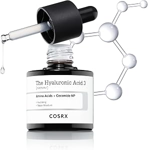 COSRX Pure Sodium Hyaluronic Acid 3% Serum, Hydratying & Moisture Boosting for Fine Li