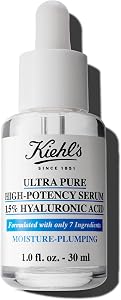 Kiehl's Ultra Pure High-Potency 1.5% Hyaluronic Acid Serum, Concentrated Face Serum for Dr