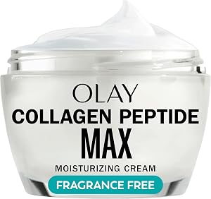 Olay Collagen Peptide Face Moisturizer, Firming Cream for Women, Fragrance-Free, Non-Greas