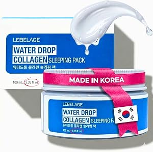 LEBELAGE Collagen Korean Face Cream for Women | Overnight Hydrating Facial Moisturizer for