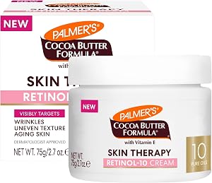 Palmer's Cocoa Butter Formula Face Cream, Skin Therapy Retinol-10 Moisturizer, 2.7 Oz, Vit