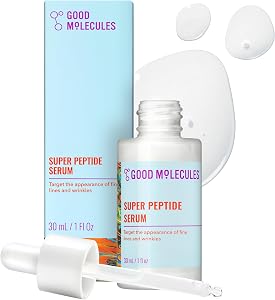 Good Molecules Super Peptide Serum - Anti-aging Facial Serum with Peptides and Copper Trip